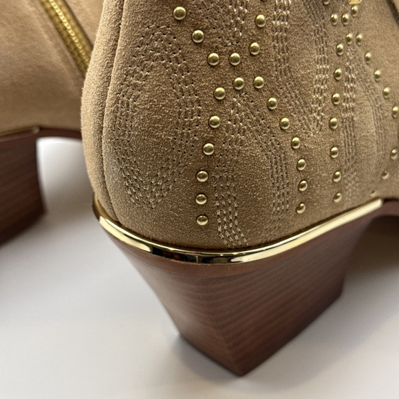 Dolce Vita Ronnie Suede Leather Side Buckle Boots - Picture 4 of 4